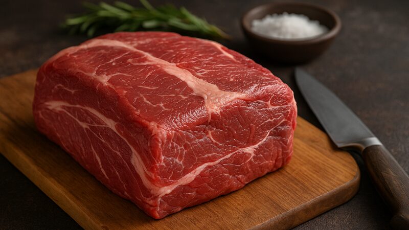 牛肩ロースかたまり肉を柔らかく！失敗しない下処理と調理法