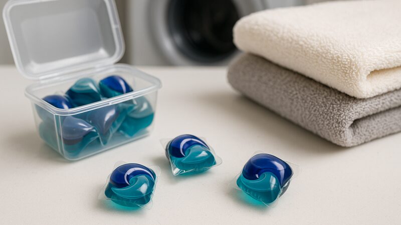 1パックで何kg洗える？使い切り洗剤の効果的な使い方とは