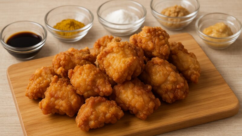 家にある調味料で！から揚げ粉がなくても美味しく作れる方法