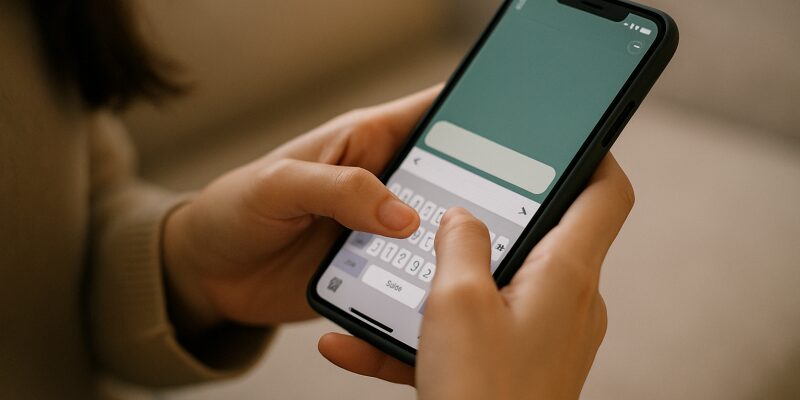 感謝のLINEに具体的な内容を書き添える