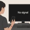 iPhoneのミラーリングに失敗して悩んでいる人のイメージ