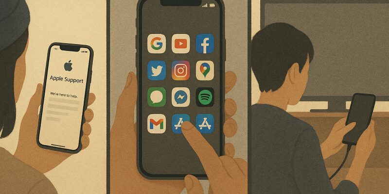 ミラーリングトラブルの最終的な解決手段を示すイメージ