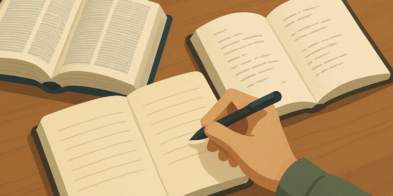 感情や記憶を記録する「忘備録」としての使い方をイメージした情緒的な構図。