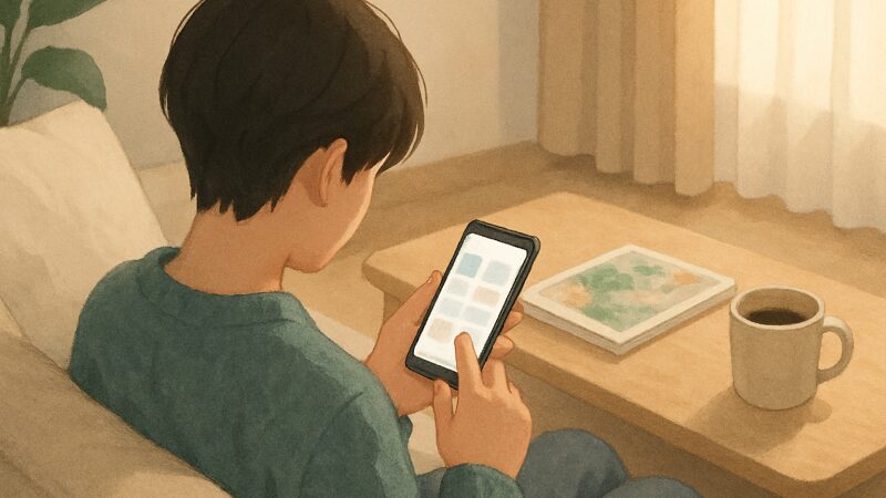 SNSを投稿せずに“見るだけ”で楽しむ人の利用スタイルのイメージ