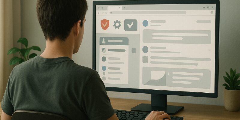  SNSの広告や情報を整理して快適に閲覧するためのツール使用イメージ