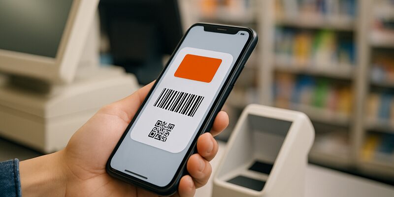 スマホ決済アプリを使ってコンビニで支払いをする様子のイメージ