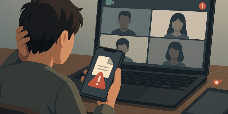  学校や仕事の場面でPDFファイルが開けず困っている