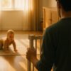 ベビーゲートを使うべきか迷っている家庭の雰囲気