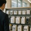 コンビニの充電器売り場
