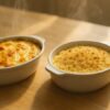 グラタンを美味しく仕上げるためのチーズとパン粉