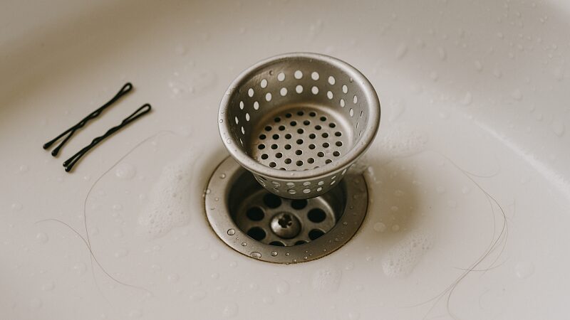 洗面所の排水口にサイズが合わないゴミ受け